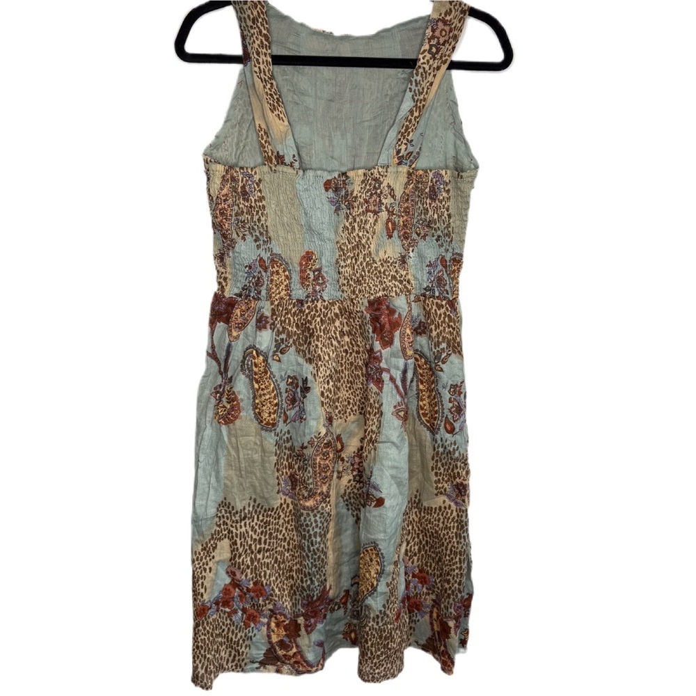 Multicolour Print Cotton Dress - Picture 5 of 13